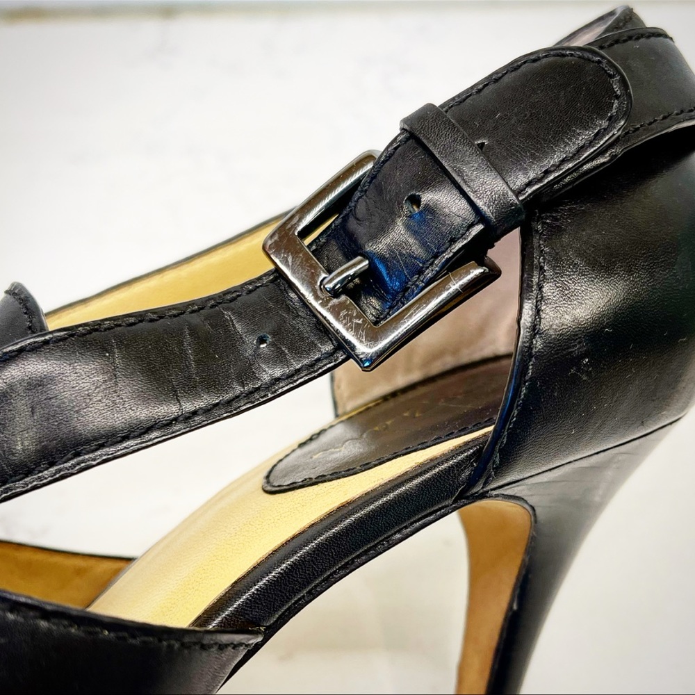 Cole Haan Calfskin Leather Gladiator Heels - Picture 11 of 12